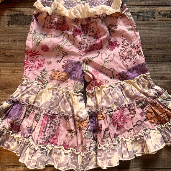 Mustard Pie Pink and Cream Skirt Set - Picture 2 of 6